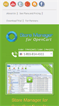 Mobile Screenshot of opencartmanager.com